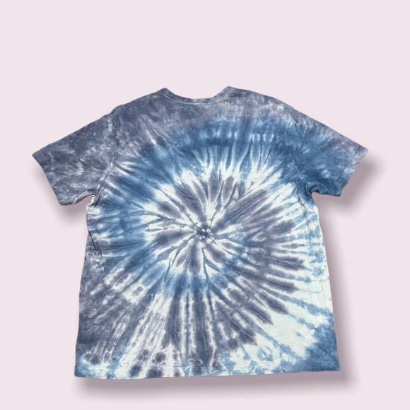 Rolling Stones Band Tee Tie Dye Blue / White  Men’s Sz XL - Picture 2 of 3